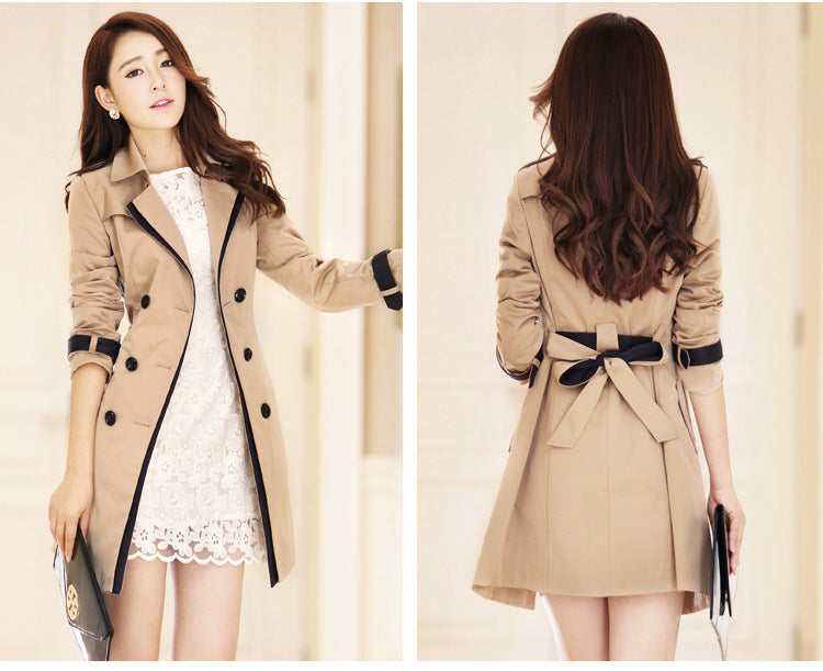 Ladies Autumn Trench Coat