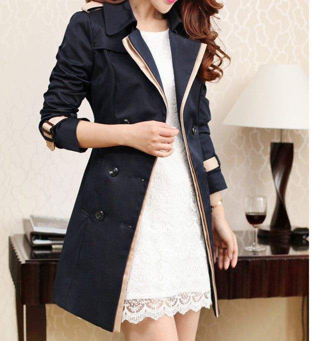 Ladies Autumn Trench Coat