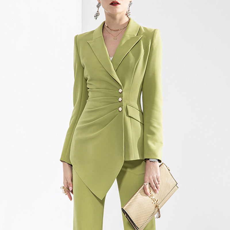 Women's Fashionable Ladies' Irregular Suits For Trimming