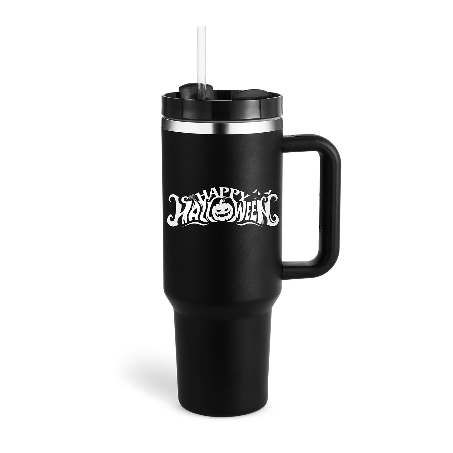 Thermal Mug 40oz Coffee Insulation Cup With Handle Portable Car Stainless Steel  BPA Free Thermal Mug