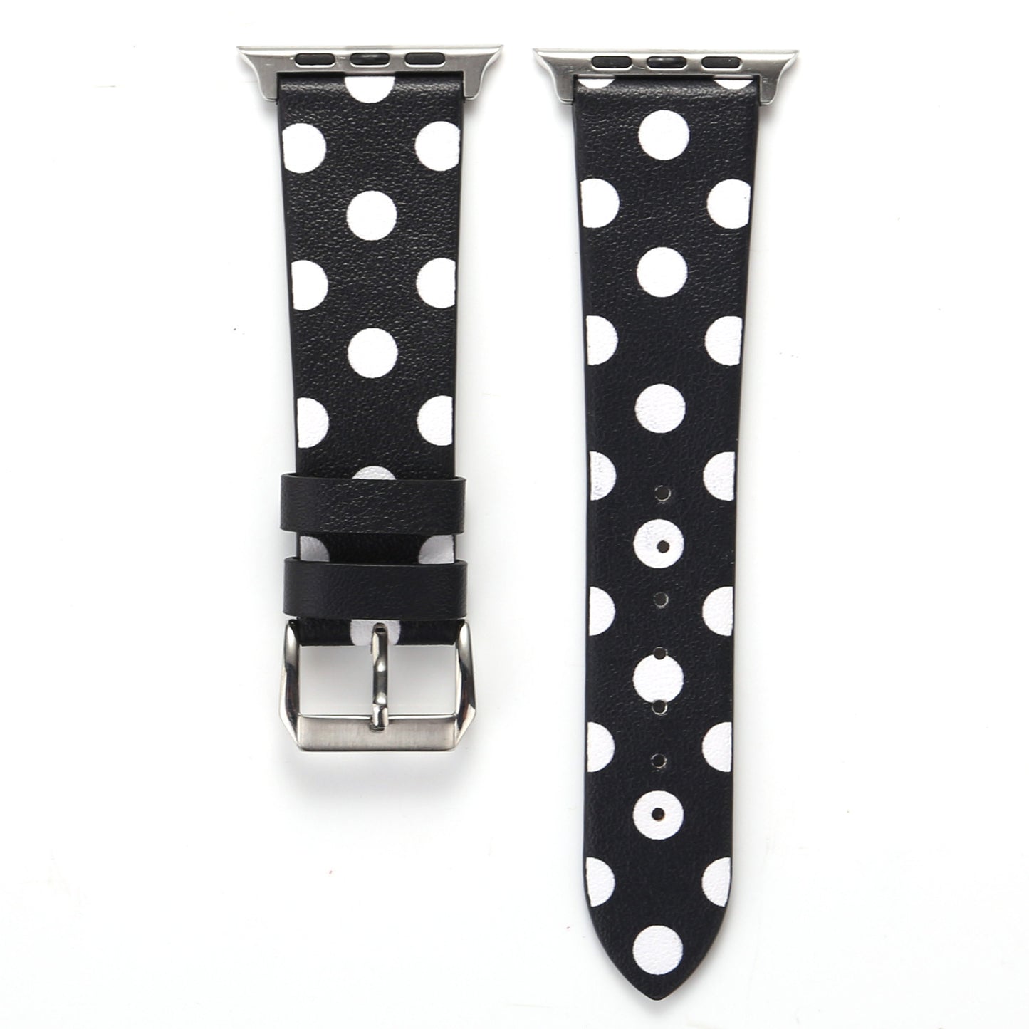 Fashion Strap Leather Cute Polka Dot Watchband