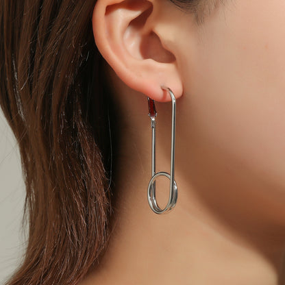 Creative Three-dimensional Metal Trending Earrings