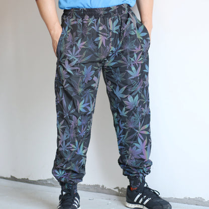 Reflective Pants Men's Loose Sweatpants