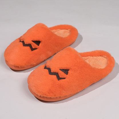 Cute Halloween Pumpkin Slipper