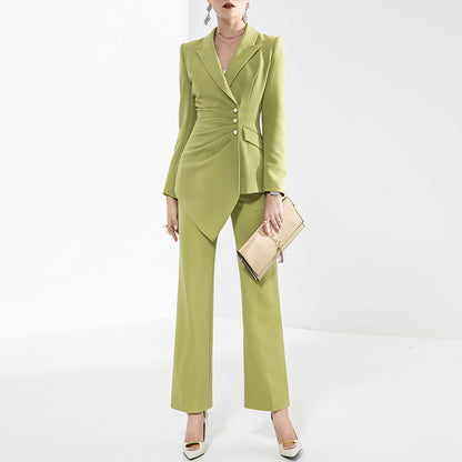 Women's Fashionable Ladies' Irregular Suits For Trimming