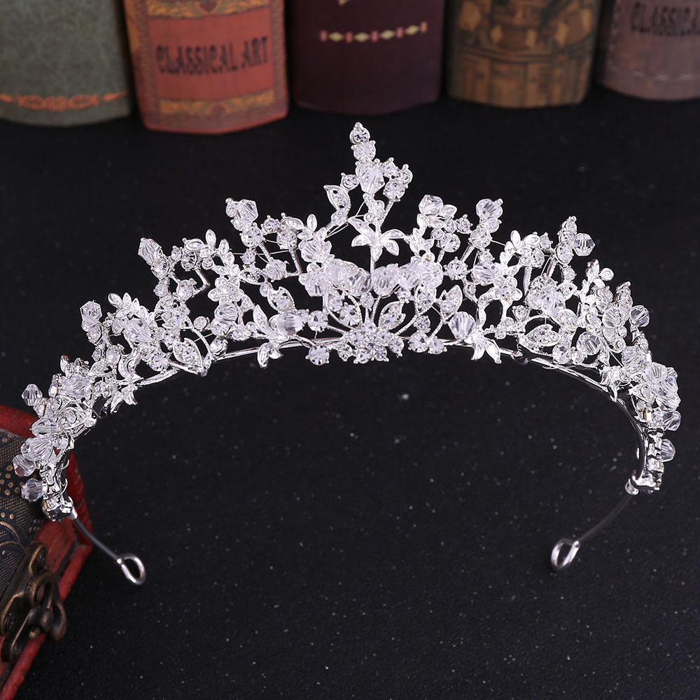 Exquisite Handmade Crystal Crown