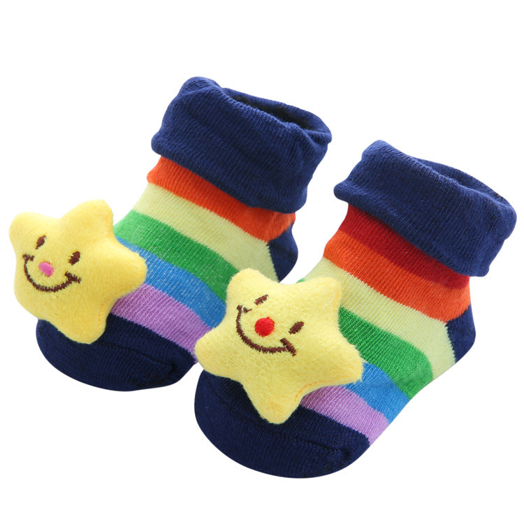 Cotton Cartoon Non-slip Baby Floor Socks