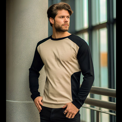 Round Neck Long Sleeve T-shirt