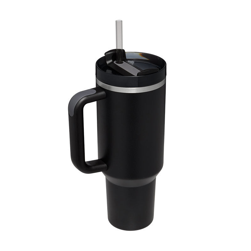 Thermal Mug 40oz Coffee Insulation Cup With Handle Portable Car Stainless Steel  BPA Free Thermal Mug