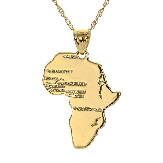 Europe, America, Hip Hop, Golden Africa Map