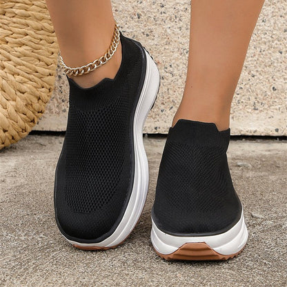 Thick-soled Ankle Sock Shoe