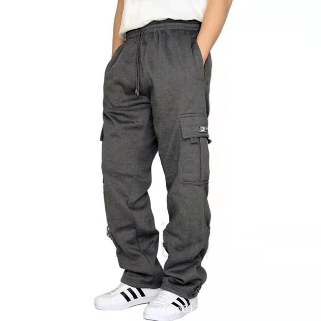 Men Stretch Elastic Waist Jogger Sweatpants