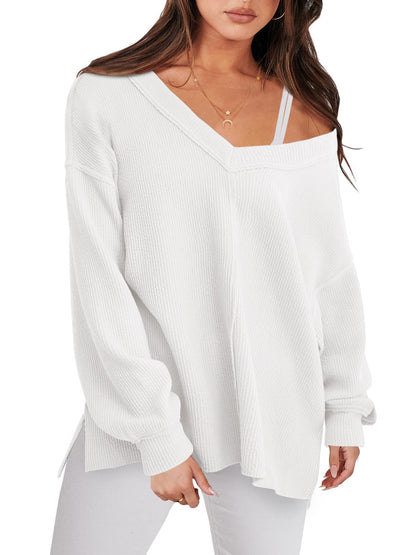 Fashion Lightweight V-neck Sweaters