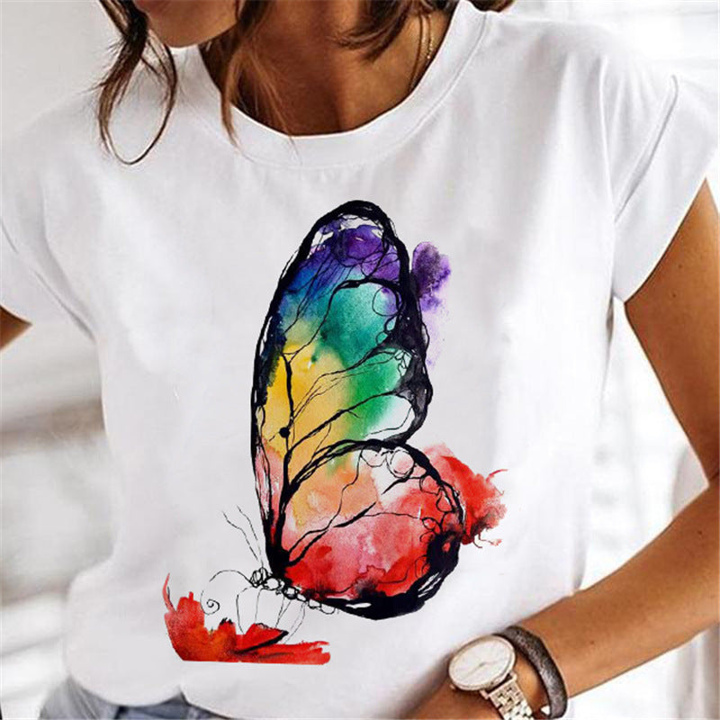 Women Dandelion T-shirts Fashion Clothing