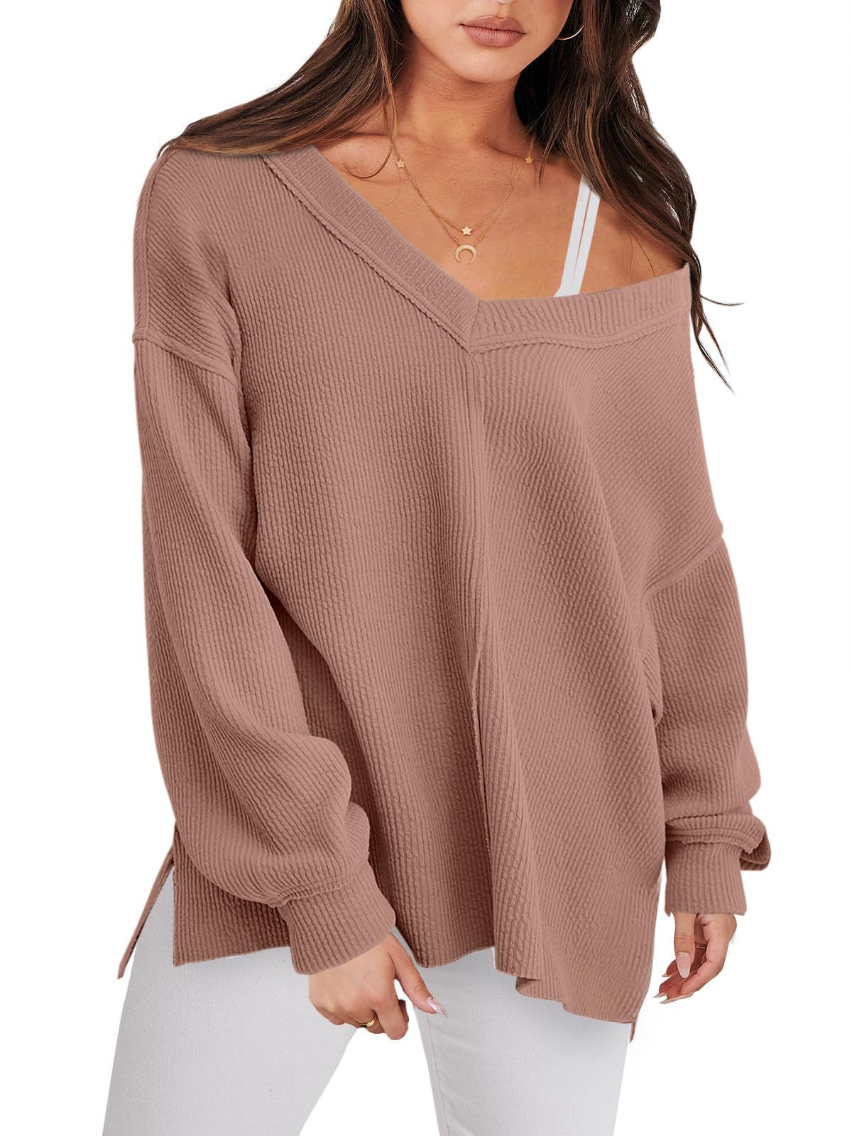 Fashion Lightweight V-neck Sweaters