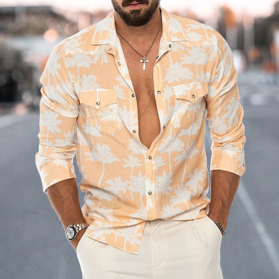 Men Button Shirt