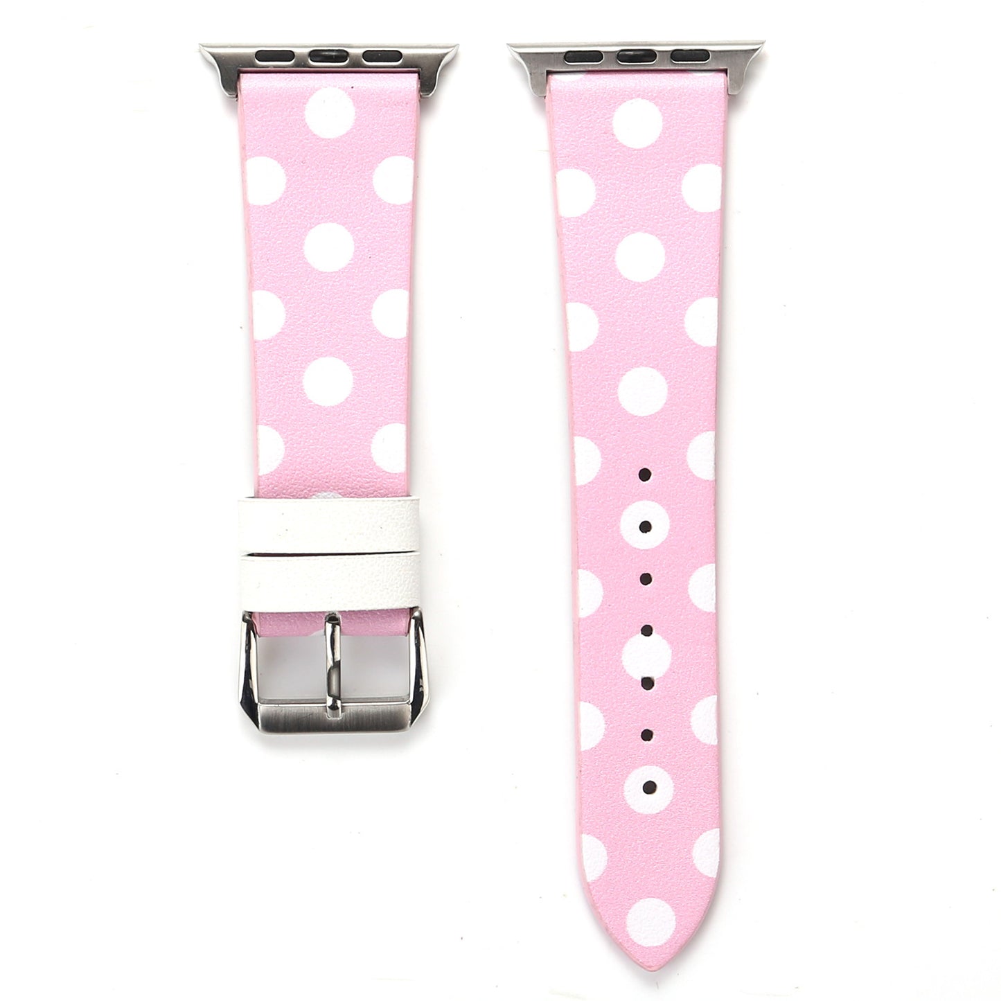 Fashion Strap Leather Cute Polka Dot Watchband