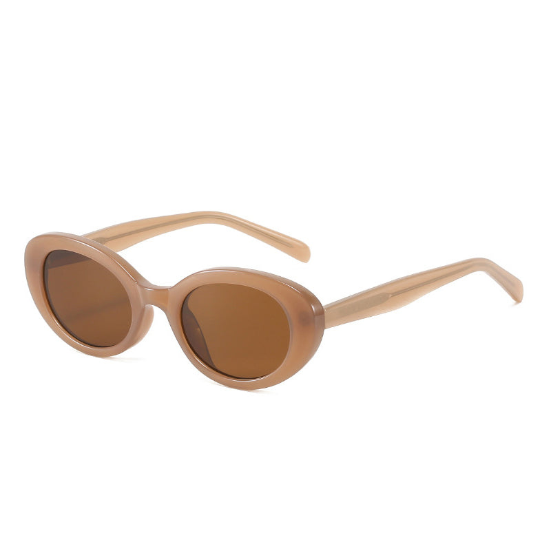 Sunglasses Oval Frame Fashion